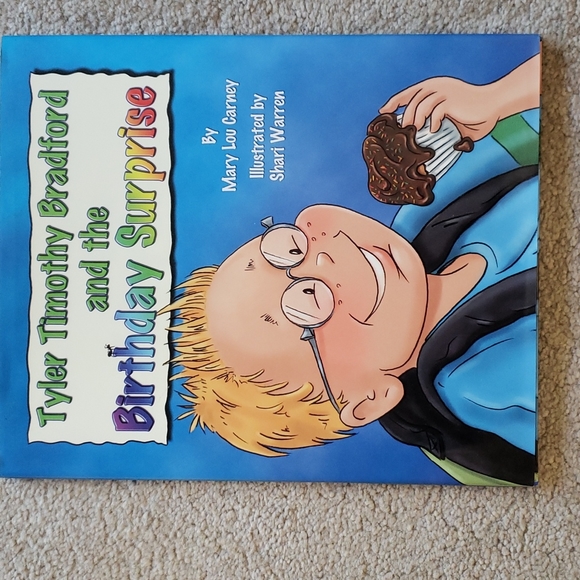 Children's Hardback Book:  Tyler Timothy Bradford  and the Birthday Surp… - Picture 1 of 5